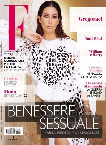 F – 26 Luglio 2022 Cover