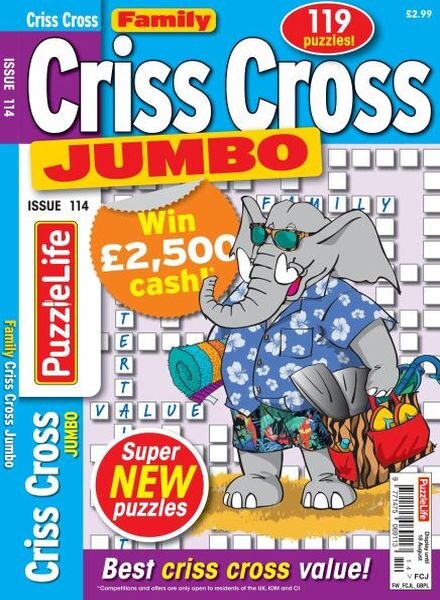 Family Criss Cross Jumbo – July 2022 Cover