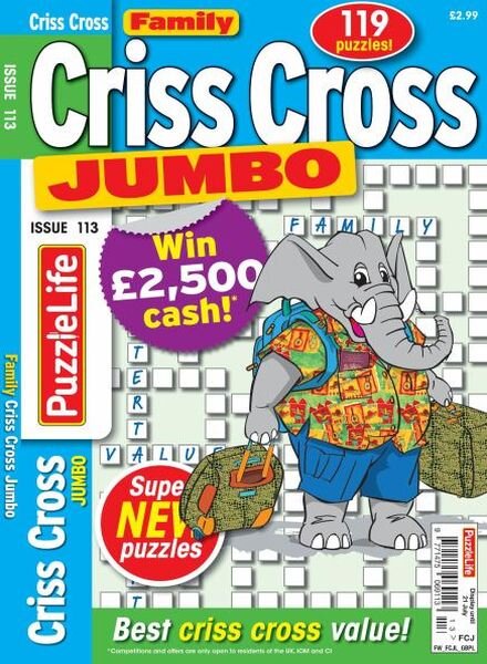Family Criss Cross Jumbo – June 2022 Cover