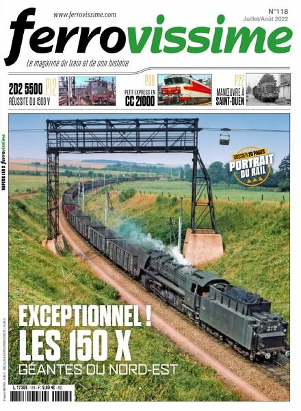 Ferrovissime – juillet-aout 2022 Cover