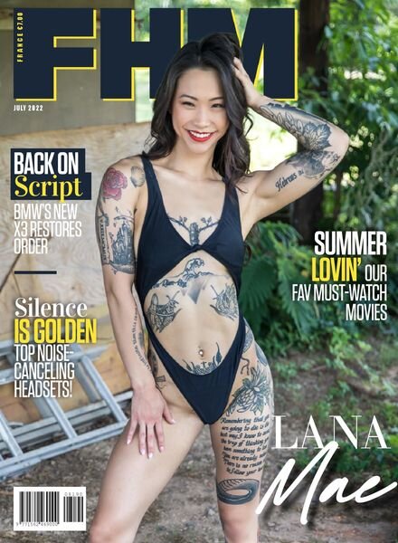FHM France – juillet 2022 Cover