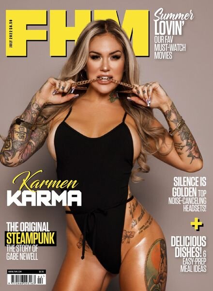FHM USA – July 2022 Cover