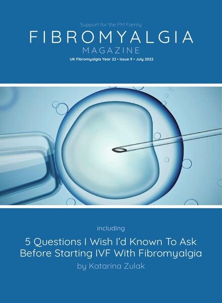 Fibromyalgia Magazine – July 2022 Cover