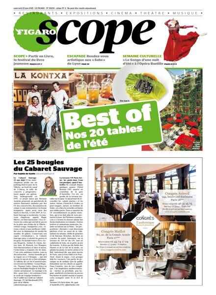 Figaro Scope – 22 Juin 2022 Cover