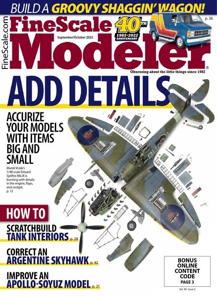 FineScale Modeler – September 2022 Cover