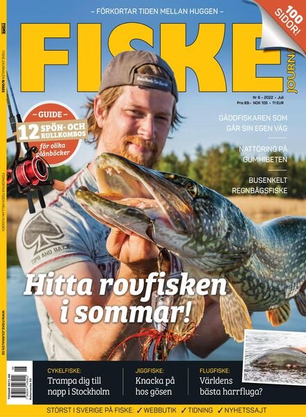 Fiskejournalen – juli 2022 Cover