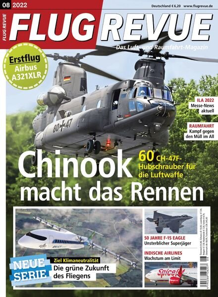 Flug Revue – August 2022 Cover