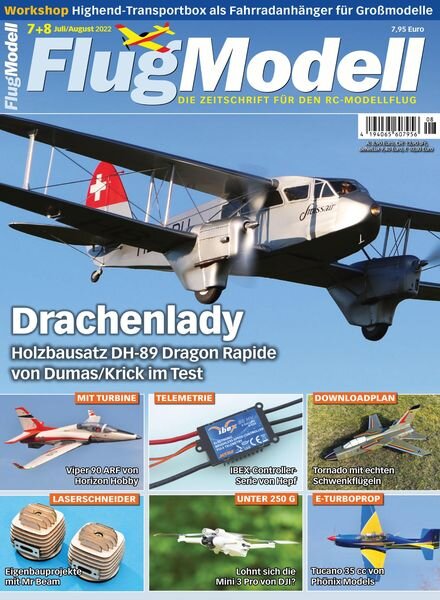 FlugModell – Juli 2022 Cover
