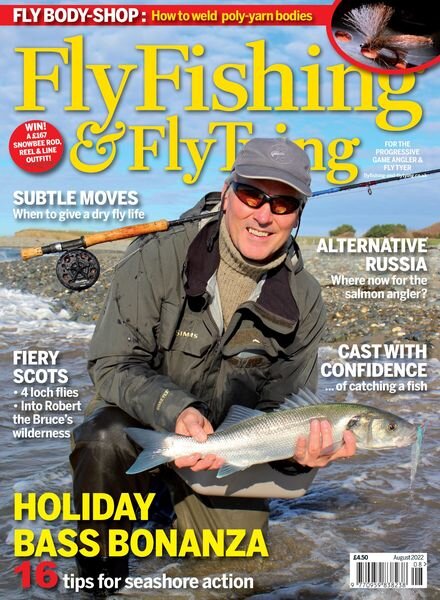 Fly Fishing & Fly Tying – August 2022 Cover