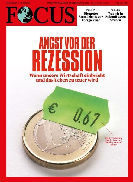 FOCUS – 16 Juli 2022 Cover