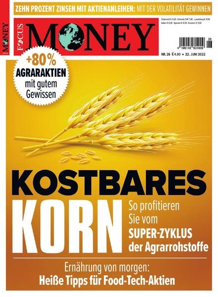 FOCUS-MONEY – 22 Juni 2022 Cover