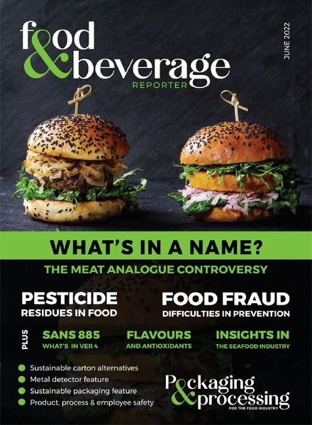 Food & Beverage Reporter – June 2022 Cover