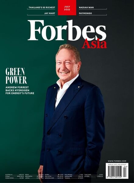 Forbes Asia – July 2022 Cover