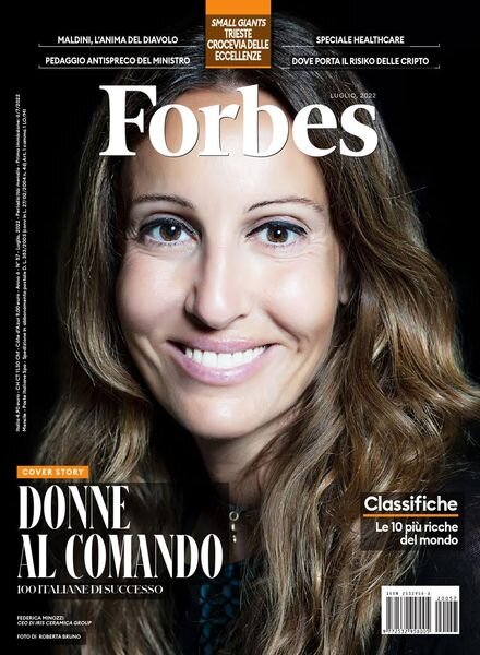 Forbes Italia – Luglio 2022 Cover