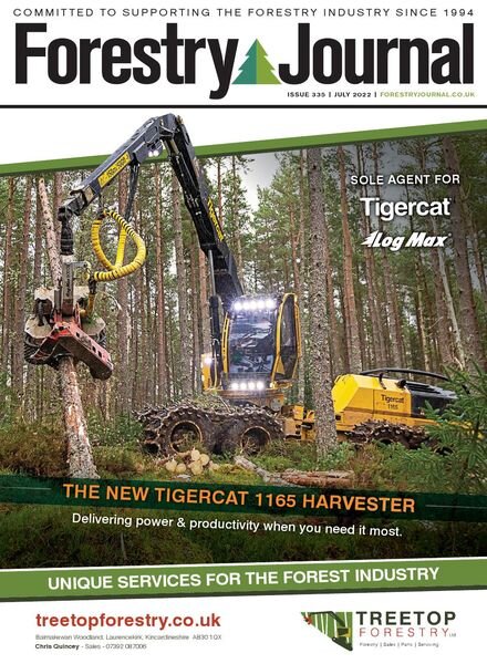 Forestry Journal – July 2022 Cover
