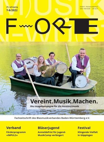 Forte Germany – August 2022 Cover