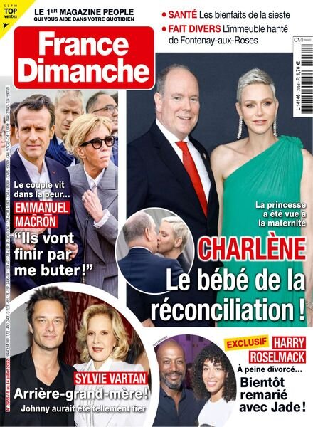 France Dimanche – 08 juillet 2022 Cover