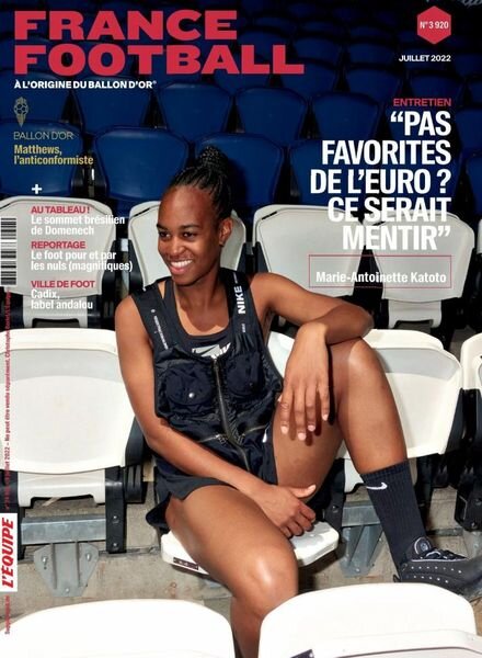 France Football – Juillet 2022 Cover