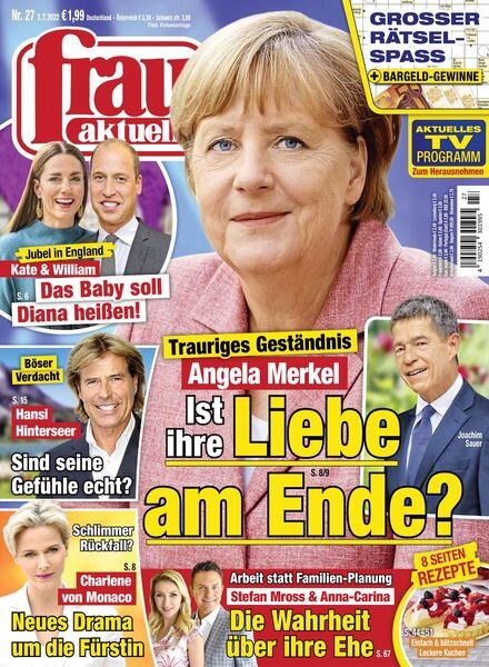 frau aktuell – 02 Juli 2022 Cover