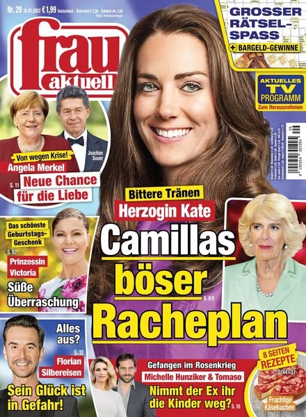 frau aktuell – 16 Juli 2022 Cover