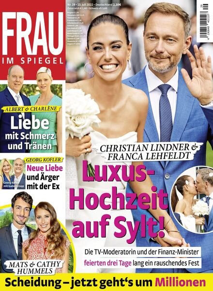 Frau im Spiegel – 13 Juli 2022 Cover