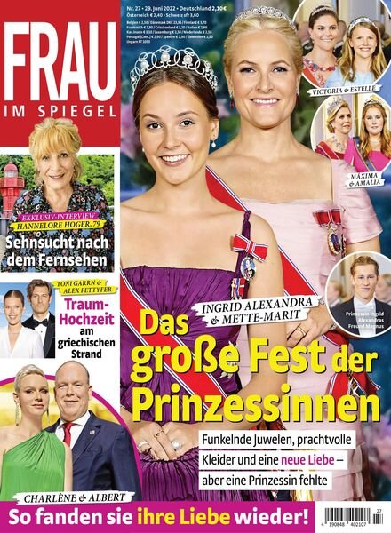 Frau im Spiegel – 29 Juni 2022 Cover