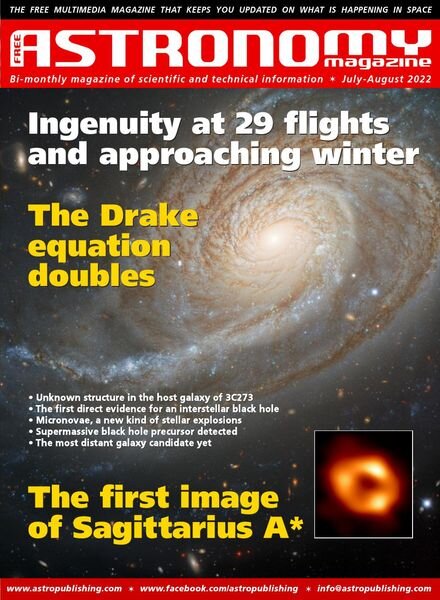 Free Astronomy – July-August 2022 Cover