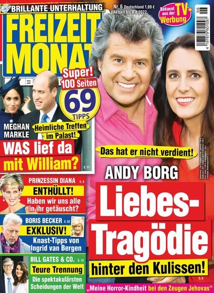 Freizeit Monat – Juli 2022 Cover