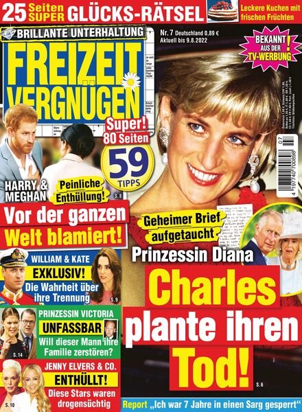 Freizeit Vergnugen – August 2022 Cover