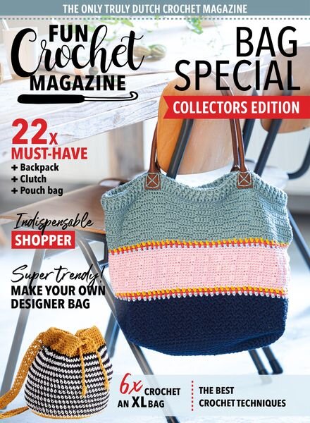 Fun Crochet Magazine – July 2022 Cover
