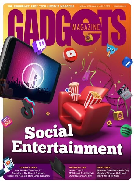 Gadgets Magazine – July 2022 Cover