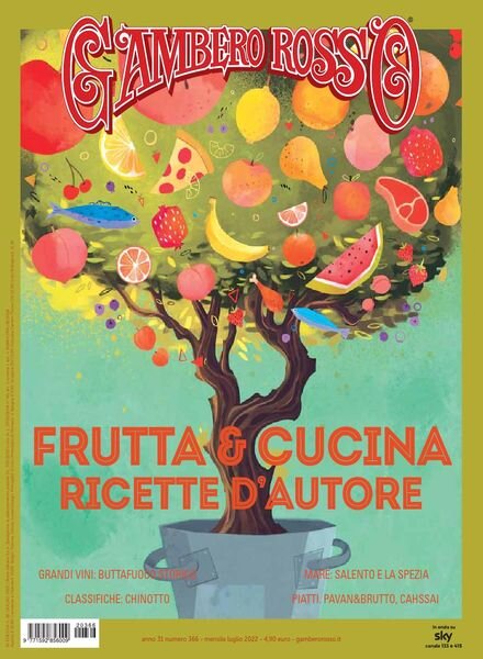 Gambero Rosso Italia – Luglio 2022 Cover