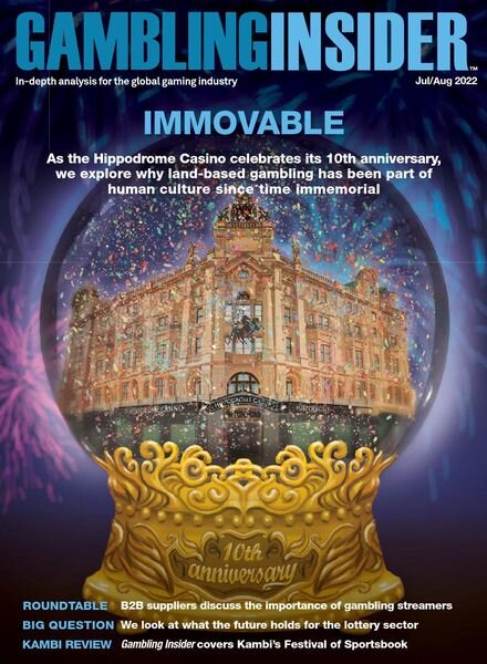 Gambling Insider – July-August 2022 Cover