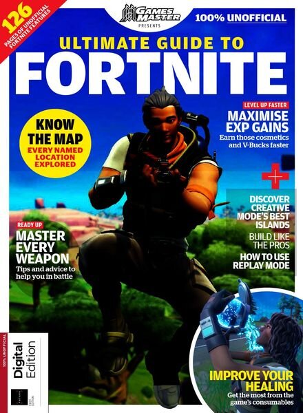 GamesMaster Presents – Ultimate Guide to Fortnite – 1st Edition 2022 Cover