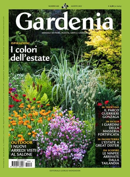 Gardenia – Agosto 2022 Cover