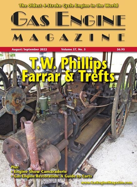Gas Engine Magazine – August 2022 Cover