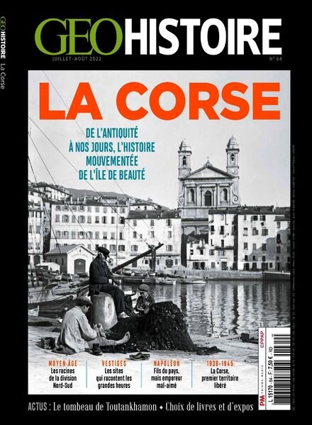 Geo Histoire – Juillet-Aout 2022 Cover