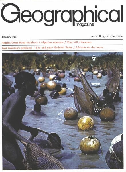 Geographical – January 1971 Cover