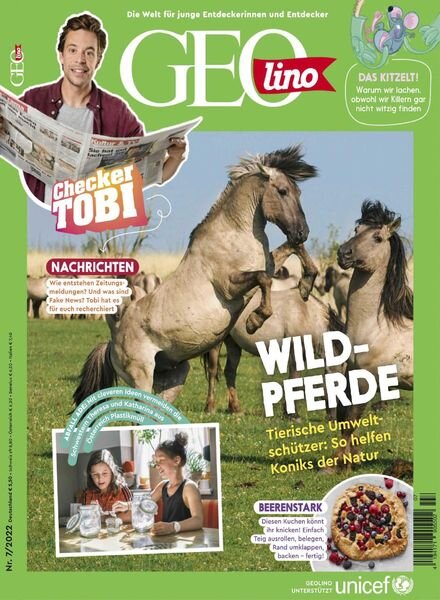 GEOlino – Juli 2022 Cover