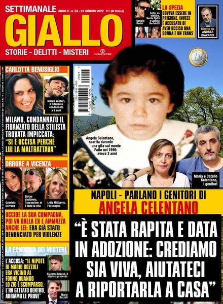 Giallo – 22 Giugno 2022 Cover