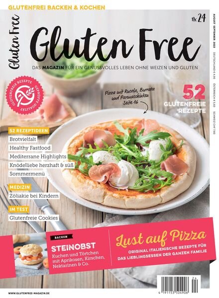 Gluten Free – August 2022 Cover