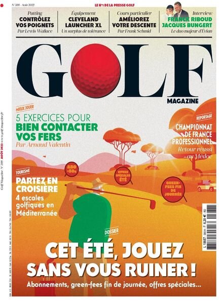 Golf Magazine France – 01 juillet 2022 Cover