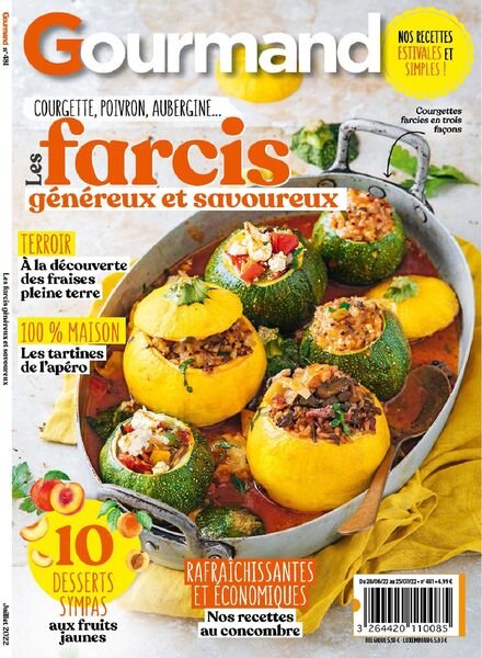 Gourmand – 03 juillet 2022 Cover