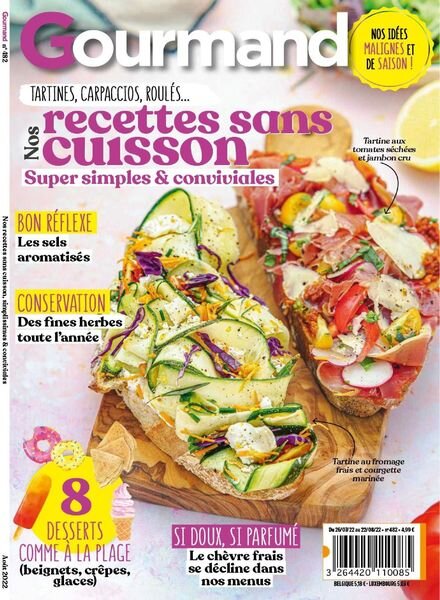 Gourmand – 26 juillet 2022 Cover