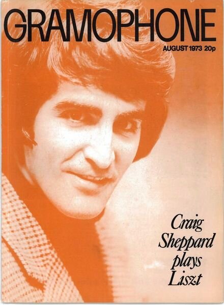 Gramophone – August 1973 Cover