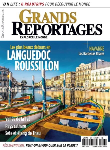 Grands Reportages – juillet 2022 Cover