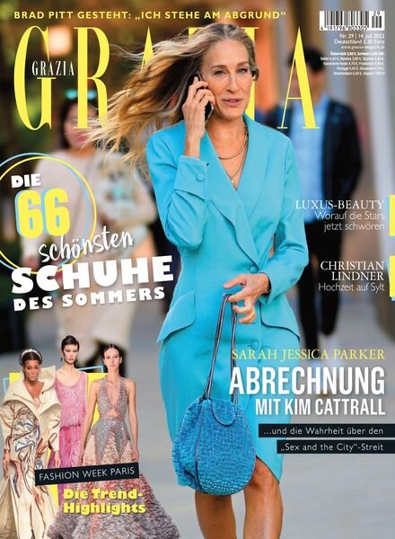 Grazia Germany – 14 Juli 2022 Cover