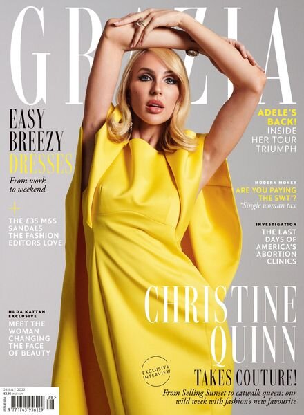 Grazia UK – 12 July 2022 Cover