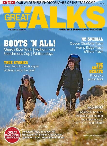 Great Walks – August-September 2022 Cover