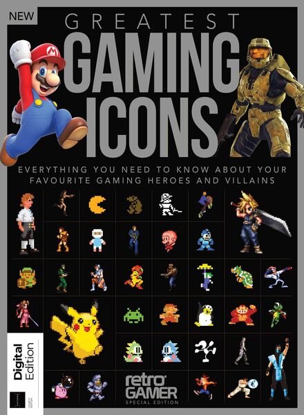 Greatest Gaming Icons – July 2022 Cover